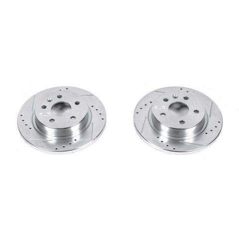 Power Stop 13-19 Buick Encore Rear Evolution Drilled & Slotted Rotors - Pair - AR82144XPR