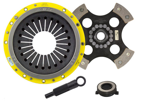 ACT 1991 Porsche 911 XT/Race Rigid 4 Pad Clutch Kit - PO1-XTR4