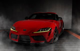 Oracle 20-21 Toyota Supra GR RGB+A Headlight DRL Upgrade Kit - ColorSHIFT - 1400-330