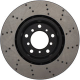 StopTech 01-06 BMW M3 Drilled Right Front CRYO Rotor - 128.34059CR