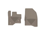 WeatherTech 09+ Ford Flex Front Rubber Mats - Tan - W237TN