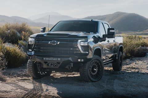 DV8 Offroad 24-26 Chevy Silverado 2500/3500 Spec Series Front Bumper - FBCS2-04