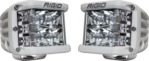 Rigid Industries D-SS - Spot - Set of 2 - White Housing - 862213