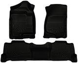 Husky Liners 07-13 GM Escalade/Suburban/Yukon WeatherBeater Black Front & 2nd Seat Floor Liners - 98251