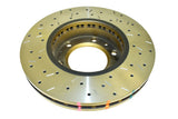 DBA 2010+ Ford Ranger 4000 XS Cross-Drilled & Slotted Series Front Rotor - 42132XS