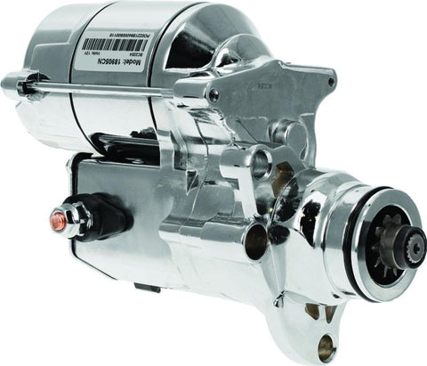 Bikers Choice 07-17 Big Twin / 06 Dyna (Except M-8) Chrome 1.4KW Starter - 215142