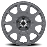 Method MR502 RALLY 17x8 +38mm Offset 5x4.5 67.1mm CB Titanium Wheel - MR50278012838-2
