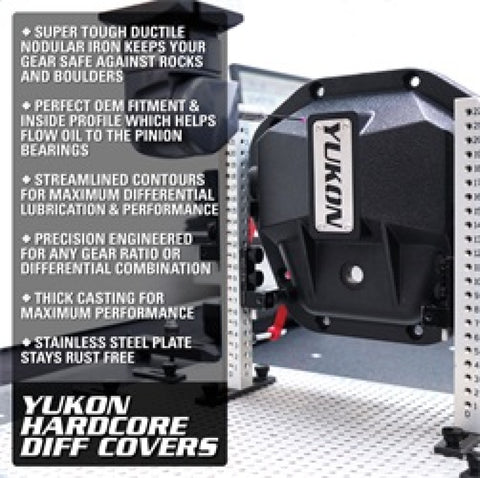 Yukon Gear Hardcore Nodular Iron Cover for Chrysler 9.25in Rear Differential - YHCC-C9.25