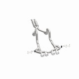 Magnaflow 00-04 Chev Corvette V8 5.7L Comp Series Quad Ctr Rr Exit SS Cat-Back Perf Exhaust - 15281