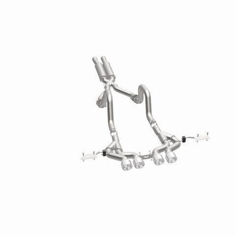 Magnaflow 00-04 Chev Corvette V8 5.7L Comp Series Quad Ctr Rr Exit SS Cat-Back Perf Exhaust - 15281