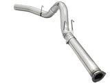 aFe Atlas Exhausts 5in DPF-Back Aluminized Steel Exhaust System 2015 Ford Diesel V8 6.7L (td) No Tip - 49-03064