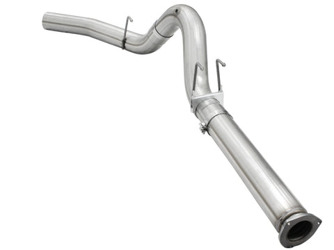 aFe Atlas Exhausts 5in DPF-Back Aluminized Steel Exhaust System 2015 Ford Diesel V8 6.7L (td) No Tip - 49-03064