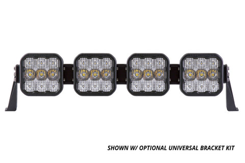 Diode Dynamics SS5 Pro Universal CrossLink 4-Pod Lightbar - White Driving - DD7252