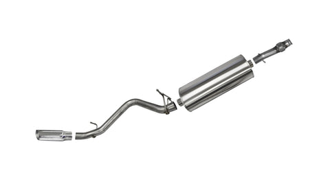 Corsa 2014-19 Chevy Silverado 1500 Reg Cab/Standard Bed 5.3L Sport Cat-Back Single Side Exit Exhaust - 24871