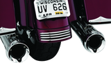 Kuryakyn Rear Fender Accents FLHX & FLTR Models Chrome - 7797