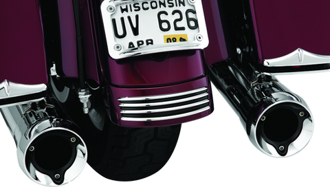 Kuryakyn Rear Fender Accents FLHX & FLTR Models Chrome - 7797