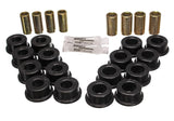 Energy Suspension 84-95 Chevy Corvette Black Rear End Control Arm Bushing Set - 3.3145G