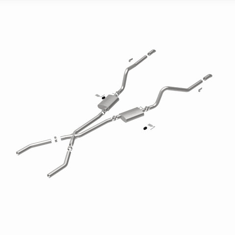 MagnaFlow Sys Cat-Back 70-72 Mopar E-Body 2.5 Cuda - 15851