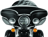 Kuryakyn LED Halo Trim Ring For 7inch Headlight 83-13 Touring Models Chrome - 7785