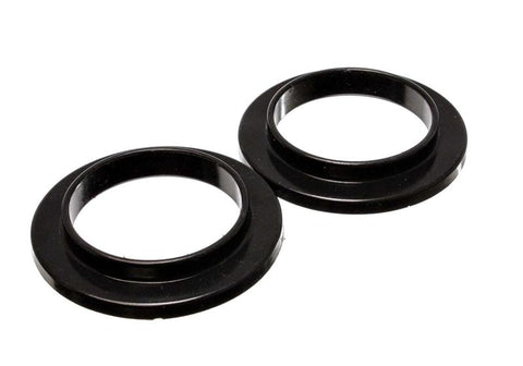 Energy Suspension Universal 3 3/4in ID 5 7/16in OD 7/8in H Black Coil Spring Isolators (2 per set) - 9.6101G