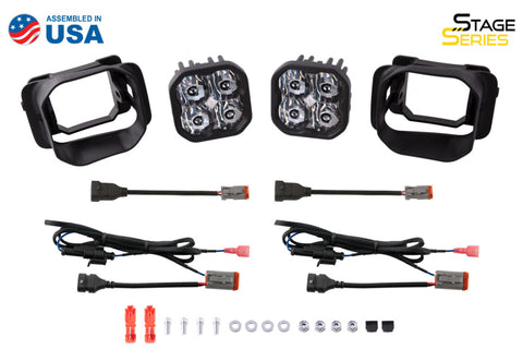 Diode Dynamics SS3 Sport Type F2 Kit - White SAE Fog - DD6238