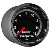 Autometer Gen4 Dodge Factory Match 52.4mm Full Sweep Electronic 0-1600 Deg F EGT/Pyrometer Gauge - 8546