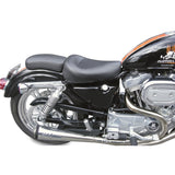Mustang 06-17 Harley Dyna Standard Touring Solo Seat - Black - 76107