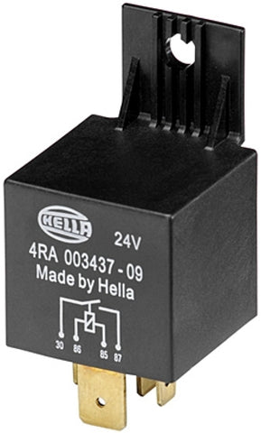 Hella Mini ISO Heavy Duty Relay 24V 60A SPST (Qty. 1) - H41437091