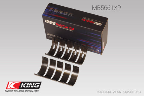 King Audi/VW ADZ/ AWT/ APK/ BHP/ BPY/ AKS (Size 0.26) Main Bearing Set - MB5661XP.026
