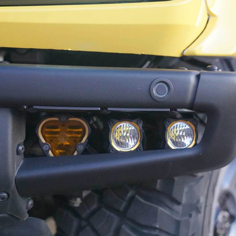 KC HiLiTES 2021+ Ford Bronco FLEX ERA 3 Dual Mode SAE Fog Light Pocket Kit - 97168
