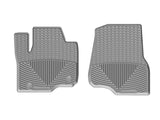 WeatherTech 2017+ Ford F-250/F-350/F-450/F550 (Crew Cab & SuperCab) Front Rubber Mats - Grey - W408GR