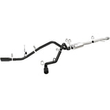 MagnaFlow SYS Cat-Back 3.5in Black Dual Split Rear Tips 14-15 Chevy Silverado/GMC Sierra 4.3L-5.3L - 15360