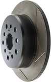 StopTech Power Slot 00-05 Lexus IS300 Rear Left SportStop Slotted Rotor - 126.44090SL