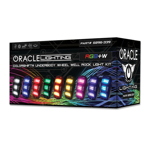 Oracle Underbody RGB+W Wheel Well Rock Light Kit - 4 PCS - ColorSHIFT - 5895-339