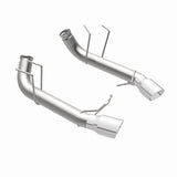 MagnaFlow 13 Ford Mustang Dual Split Rear Exit Stainless Axle-Back Cat Back Exhaust (Competition) - 15152