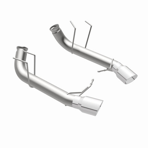 MagnaFlow 13 Ford Mustang Dual Split Rear Exit Stainless Axle-Back Cat Back Exhaust (Competition) - 15152