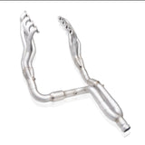 Stainless Works 15-19 Chevrolet Tahoe Headers 5.3L 1-7/8in Primaries High-Flow Cats 3in Leads Y-Pipe - CTTH15HCATY