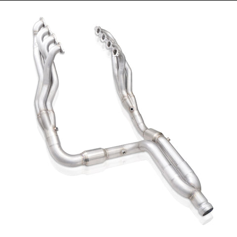 Stainless Works 15-19 Chevrolet Tahoe Headers 5.3L 1-7/8in Primaries High-Flow Cats 3in Leads Y-Pipe - CTTH15HCATY