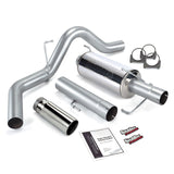 Banks Power 04-07 Dodge 5.9L 325Hp CCLB Monster Exhaust System - SS Single Exhaust w/ Chrome Tip - 48701