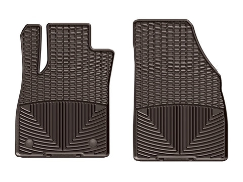 WeatherTech 2013-2019 Chevrolet Trax Front Rubber Mats - Cocoa - W368CO
