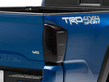 Raxiom 16-23 Toyota Tacoma Axial Series LED Tail Lights- Black Housing- Smoked Lens - TT36288