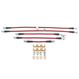 Power Stop 09-15 Cadillac CTS Front & Rear SS Braided Brake Hose Kit - BH00052