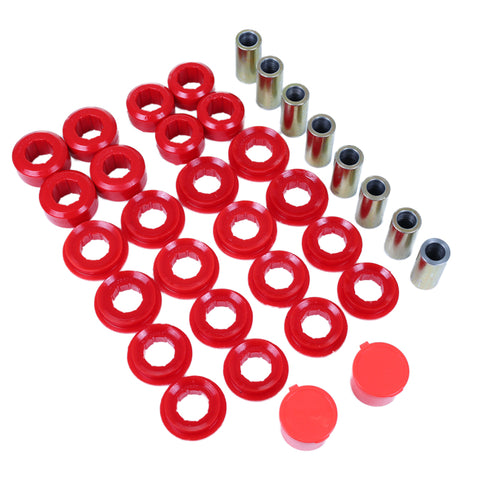 Energy Suspension Rear Control Arm Bushing Set - Red - 8.3138R