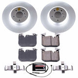 Power Stop 12-15 BMW 335i Front Z23 Evolution Sport Coated Brake Kit - CRK7435