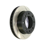 StopTech PowerSlot 02-08 Chevy Avalanche / 99-06 Silverado Left Front Slotted Rotor - 126.66042SL