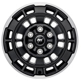 Ford Racing 21-24 Bronco 17in x 8.5in Machined Face Wheel Kit - M-1007K-P1785MBM