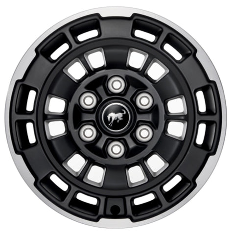 Ford Racing 21-24 Bronco 17in x 8.5in Machined Face Wheel Kit - M-1007K-P1785MBM