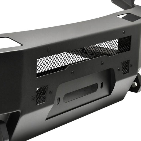 Westin 16-18 Chevrolet Silverado 1500 Pro-Series Front Bumper - Textured Black - 58-411005
