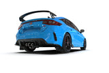 Rally Armor 23-26 Honda Civic Type R Black Mud Flap Light Blue Logo - MF97-UR-BLK-NB