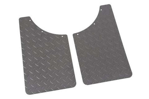 Dee Zee Universal Flaps Brite-Tread Universal 11x19 Notched (Txt Blk) - DZ1808TB